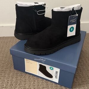 Universal Thread Women's Black Ankle Boots